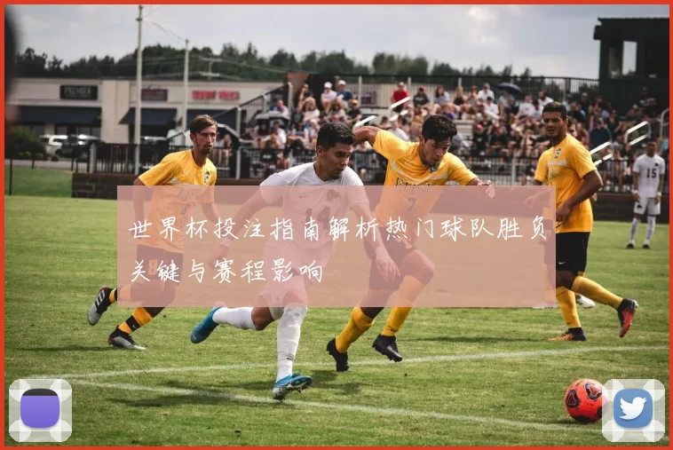 世界杯投注指南解析热门球队胜负关键与赛程影响