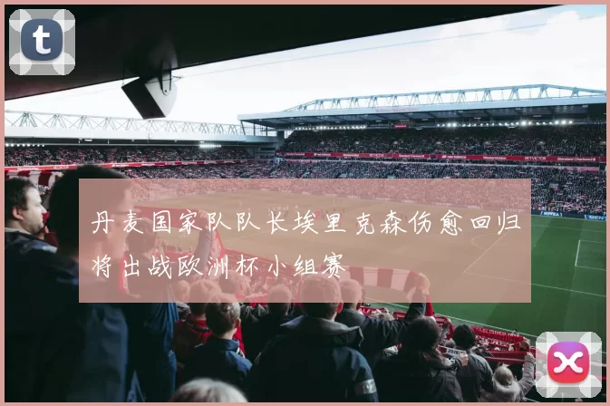 丹麦国家队队长埃里克森伤愈回归将出战欧洲杯小组赛